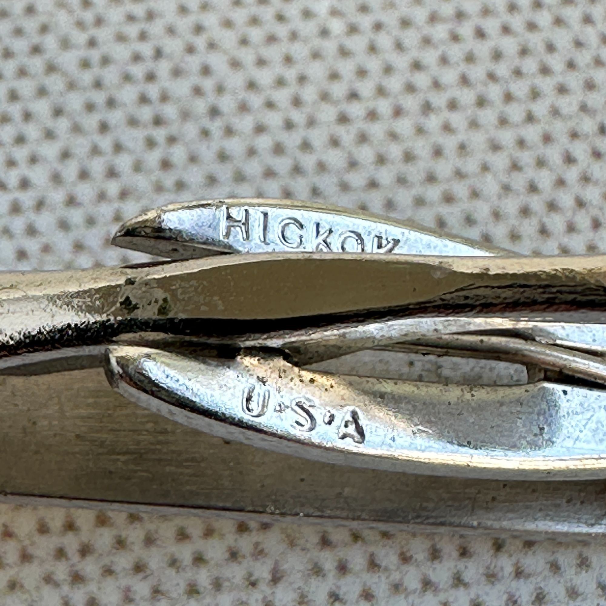 Other Vintage Hickok Silver-Tone Tie Clip With Pink Donkey Design Size ONE SIZE - 3 Thumbnail