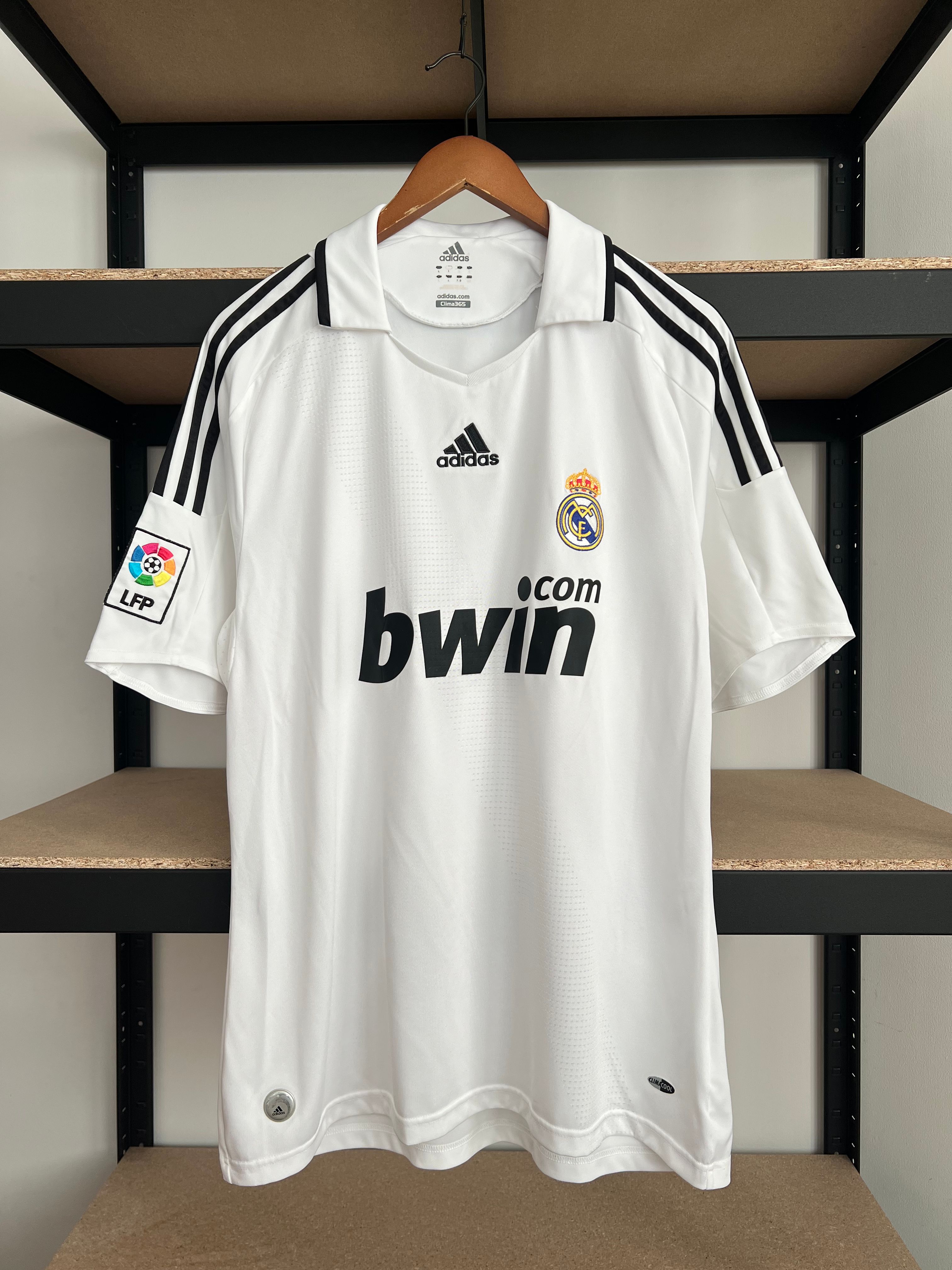 Pre-owned Adidas X Real Madrid Adidas 2008 2009 Home Football Jersey In White