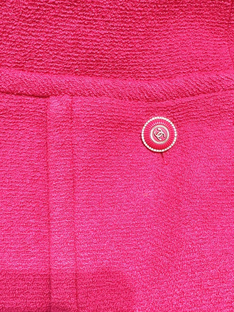 Chanel Chanel 20C early spring series rose red long-sleeved braid Size XS / US 0-2 / IT 36-38 - 3 Thumbnail