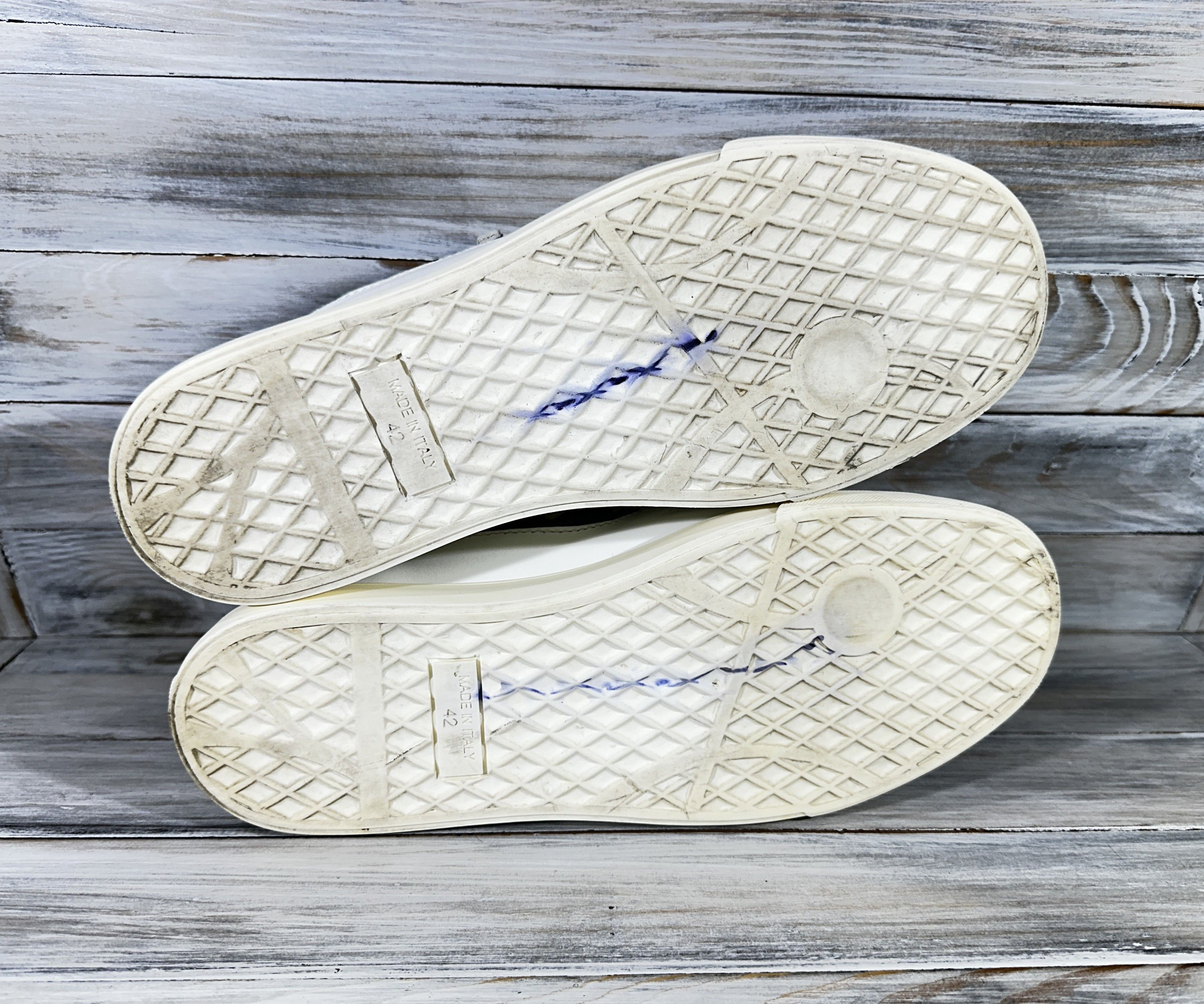Giuseppe Zanotti Giuseppe Zanotti FRANKIE Denim Low-Top Sneakers MadeInItaly Size US 9 / EU 42 - 20 Thumbnail