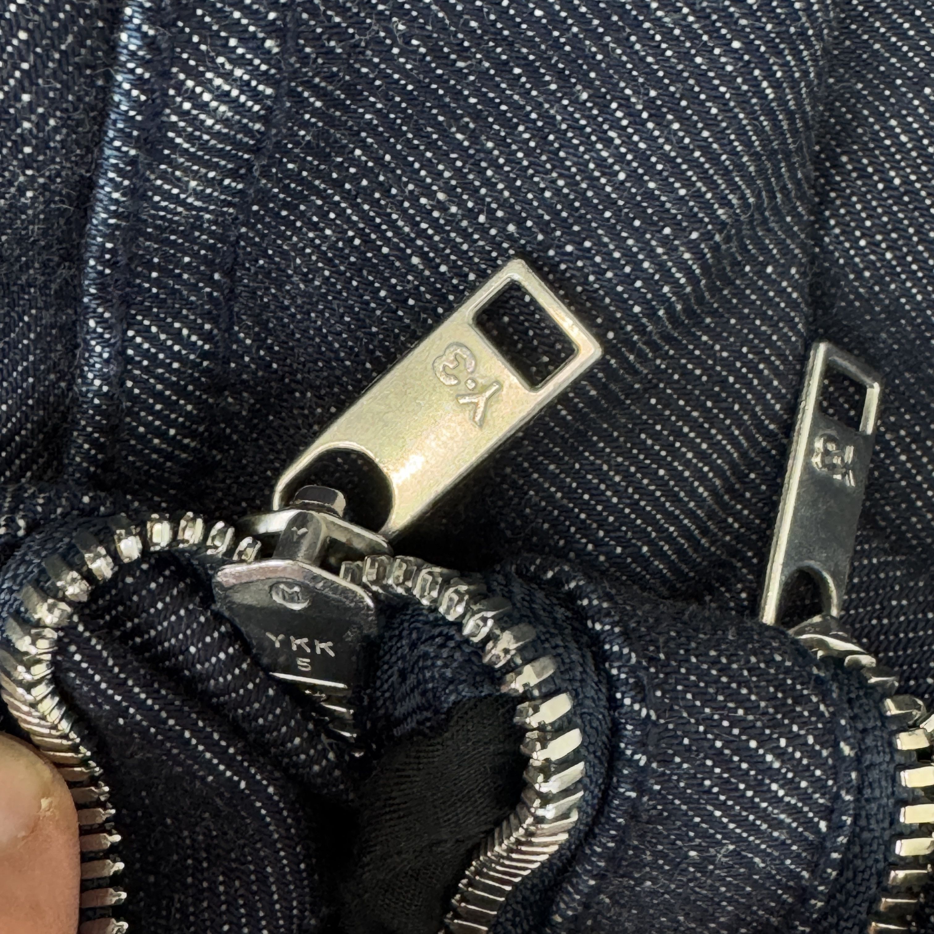 Y-3 jeans with zip pocket at the back Size 28" / US 6 / IT 42 - 9 Thumbnail