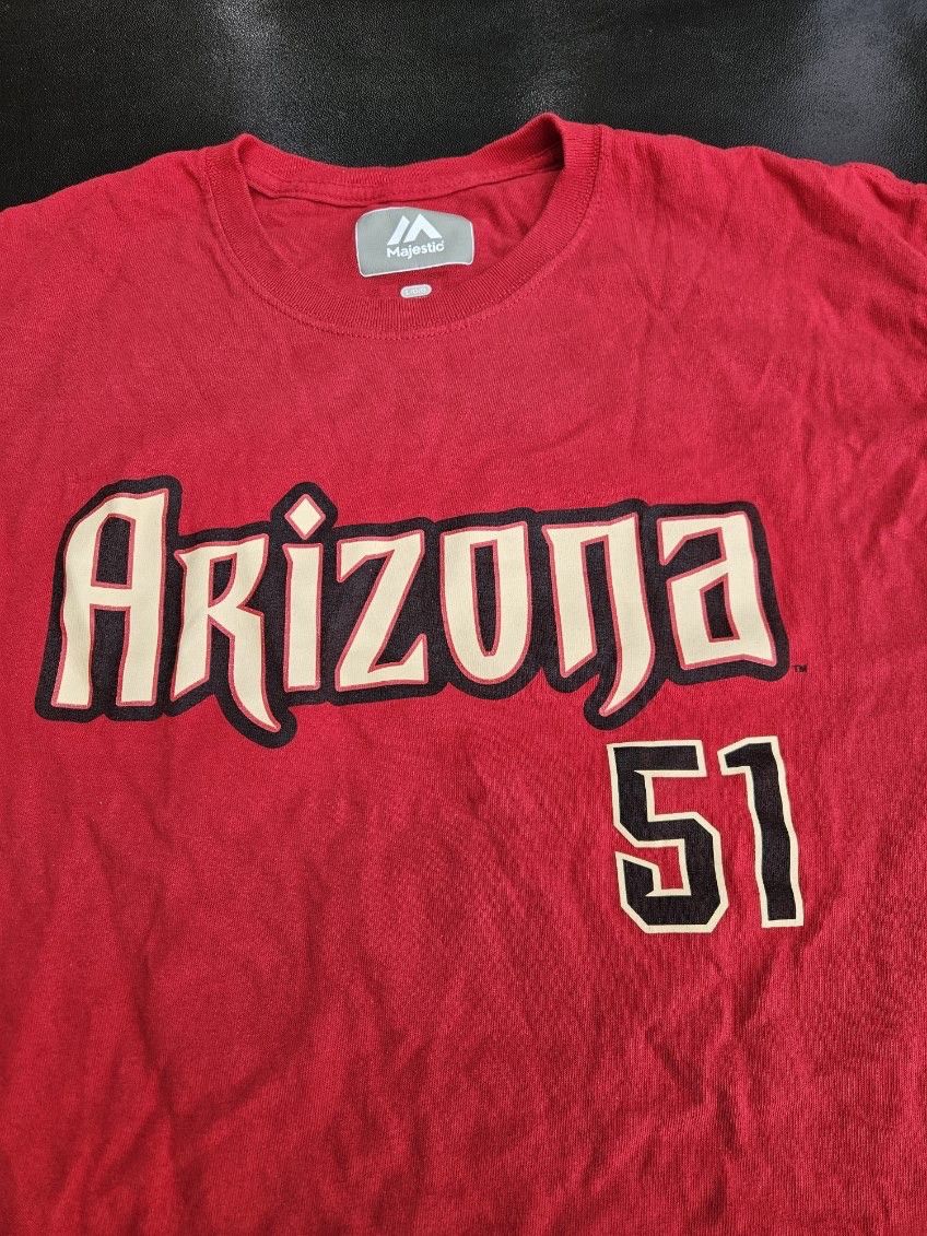 Majestic Arizona Diamondbacks Randy Johnson Majestic Tee Size US L / EU 52-54 / 3 - 3 Thumbnail