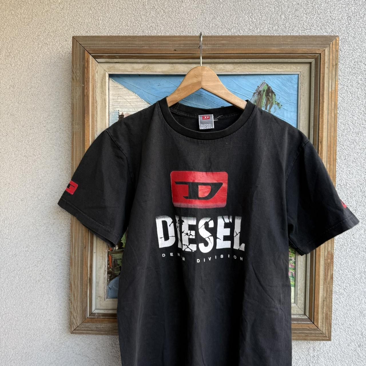 Diesel Diesel Vintage 90s T shirt Tee Black Opium Affilaction Size US M / EU 48-50 / 2 - 2 Thumbnail