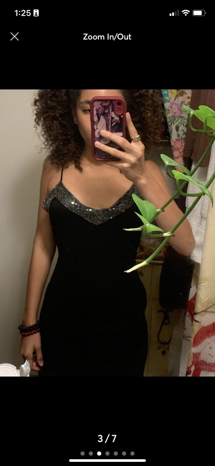 Bcbgmaxazria *ೃ༄ y2k grunge beaded tank top *ೃ༄ Size ONE SIZE - 7 Thumbnail