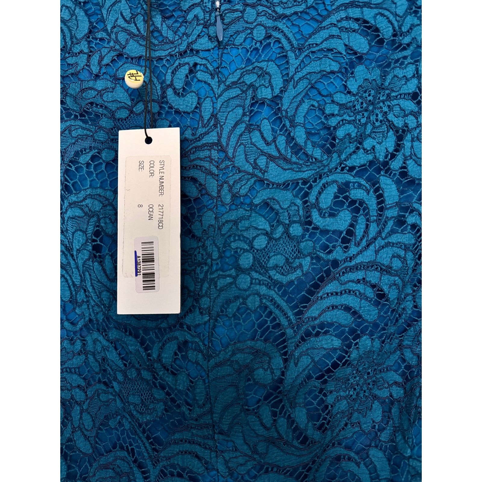 Adam Lippes ADAM LIPPES NWT Lace Sheath Dress Silk Lined V-Neck Size M / US 6-8 / IT 42-44 - 3 Thumbnail