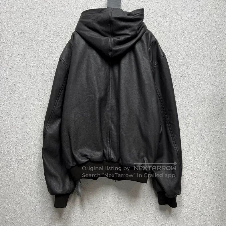 Balenciaga Balenciaga Hooded Leather Jacket Size US M / EU 48-50 / 2 - 6 Thumbnail