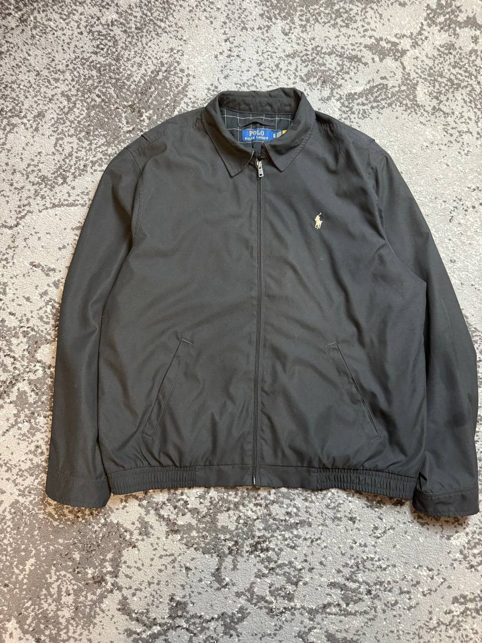 Vintage y2k Polo Ralph Lauren Embroidered Logo Bomber Jacket