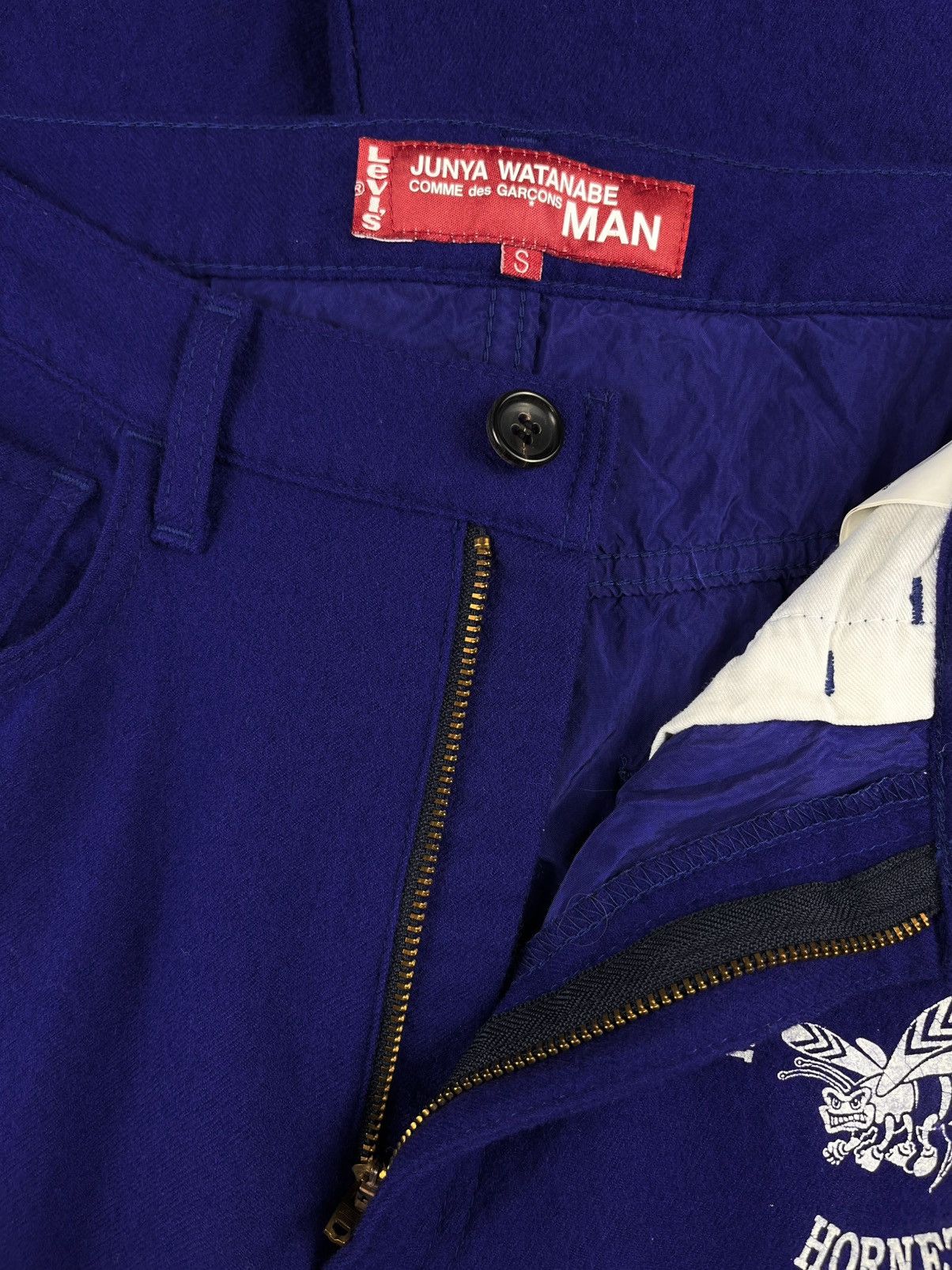 Junya Watanabe AW02 Junya Watanabe Levis Hull Middle School Hornets Pants Size US 32 / EU 48 - 5 Thumbnail