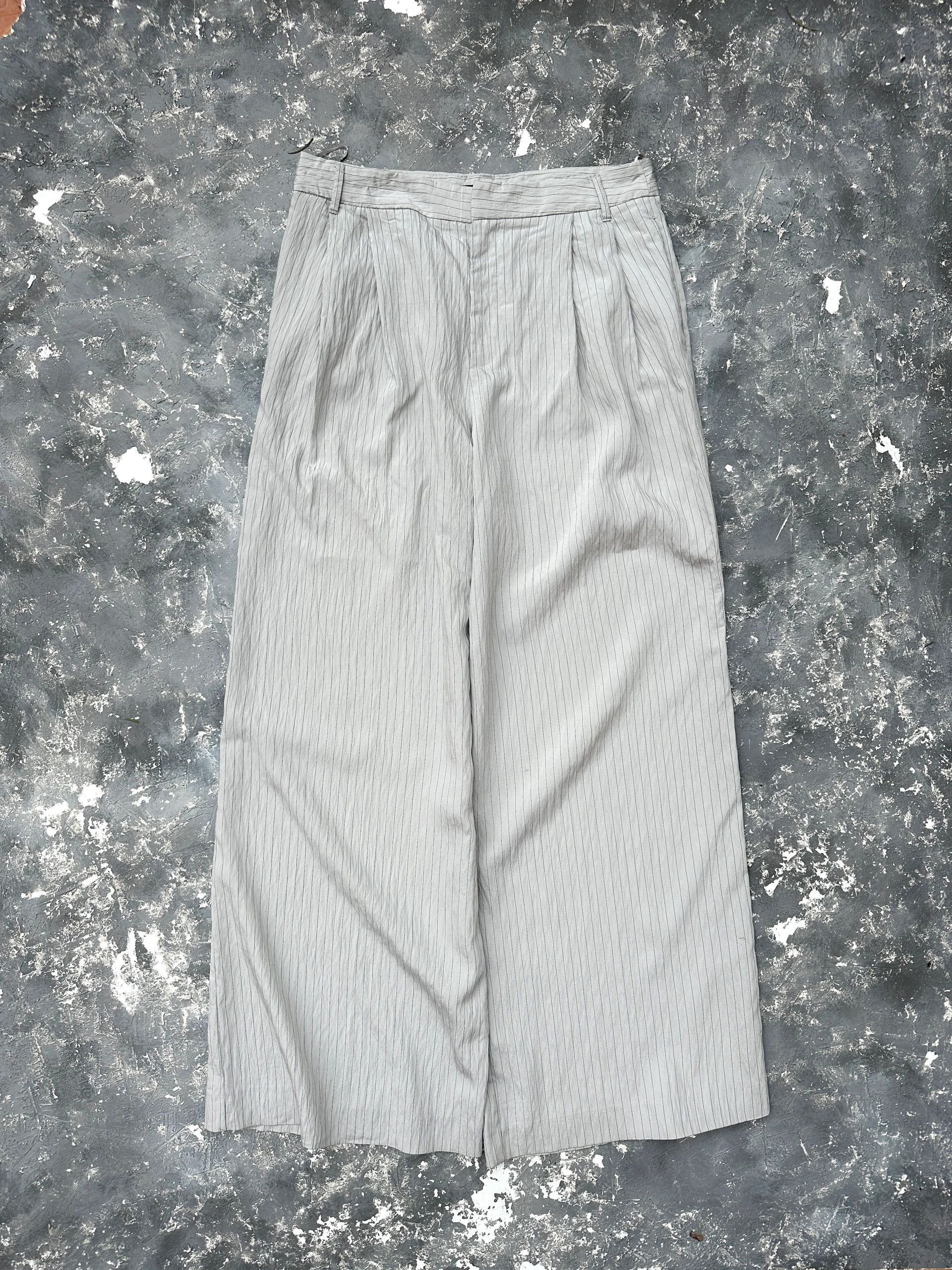 Zara loose striped modal zara pants Size 30" / US 8 / IT 44 - 1 Thumbnail