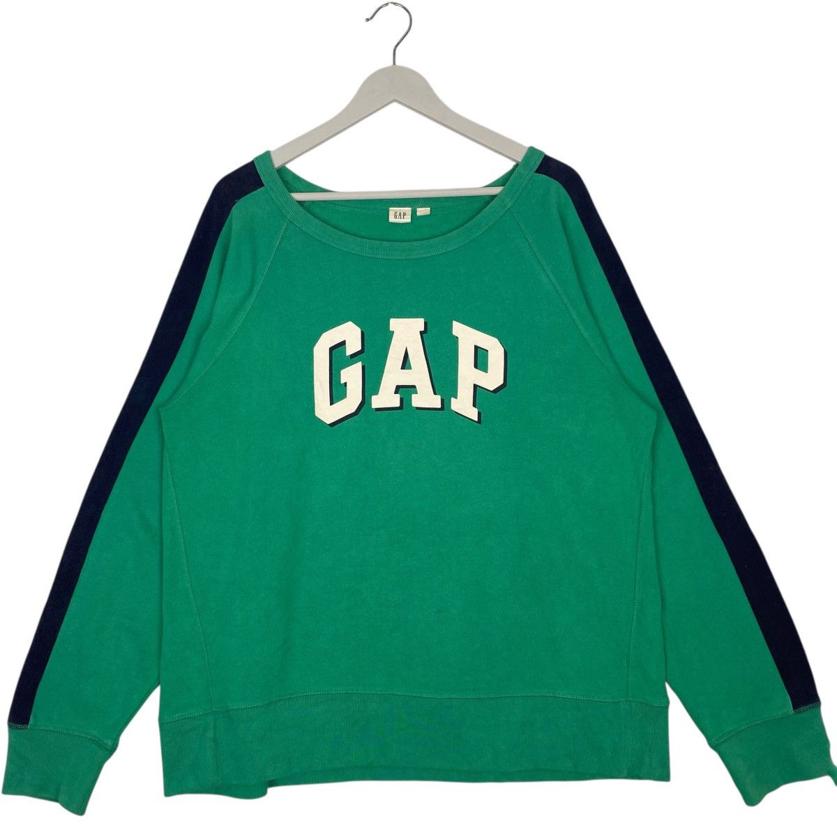 Other Vintage GAP Hoodie Big Logo Printed Green Size L Size US L / EU 52-54 / 3 - 1 Thumbnail