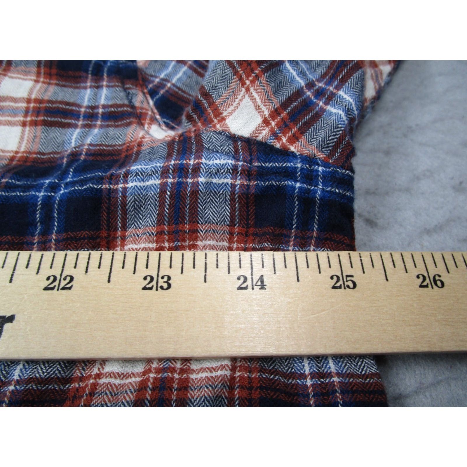Lucky Brand Lucky Brand Shirt Mens 2XL Blue Plaid Button-Up Twill Pearl Snaps Yoke Pocket Western Casual Work Mens 2XL Blue Size US XXL / EU 58 / 5 - 7 Thumbnail