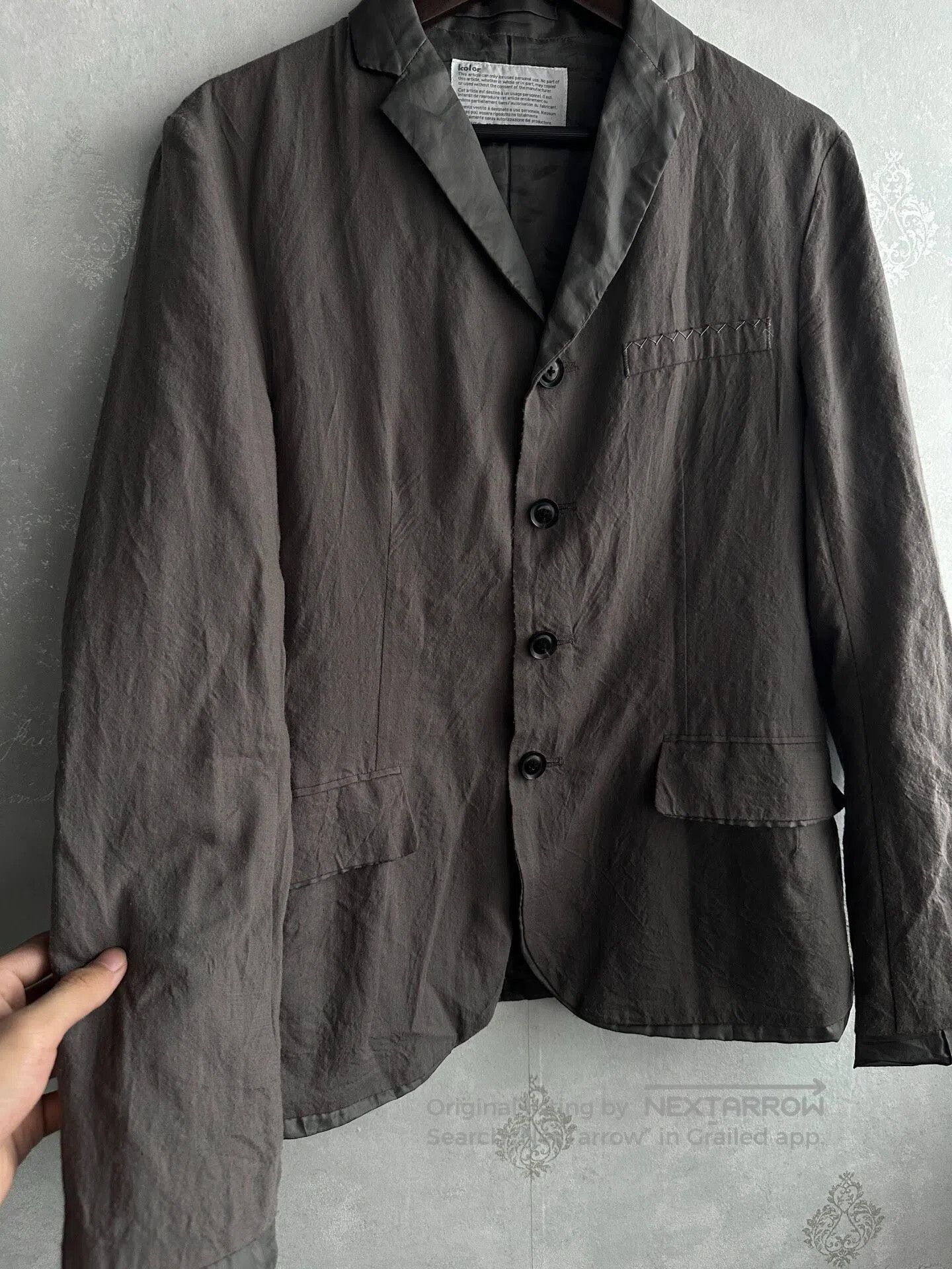 Kolor kolor Lightweight, slim suit jacket| Size US S / EU 44-46 / 1 - 4 Thumbnail