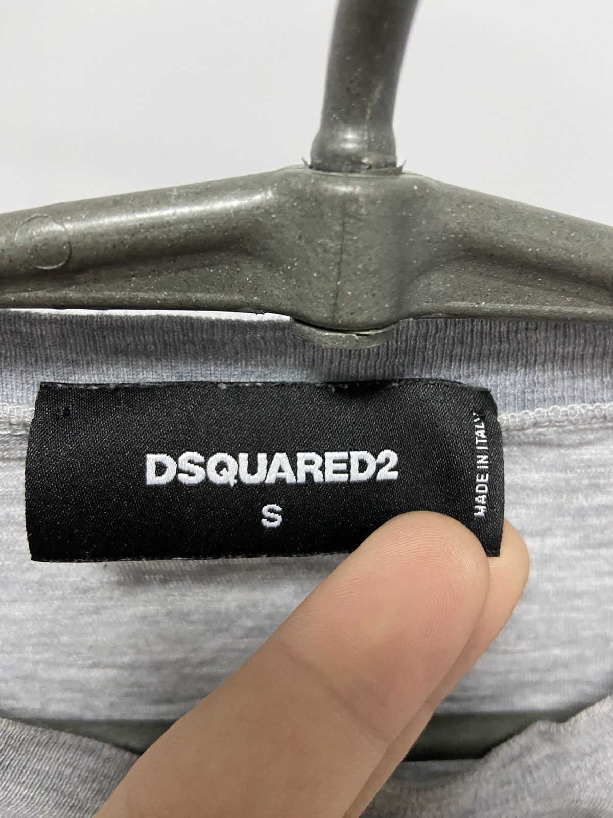 Dsquared2 × Vintage Dsquared2 Milano Vintage T Shirt Big Logo Made in Italy Y2K Size US S / EU 44-46 / 1 - 6 Thumbnail