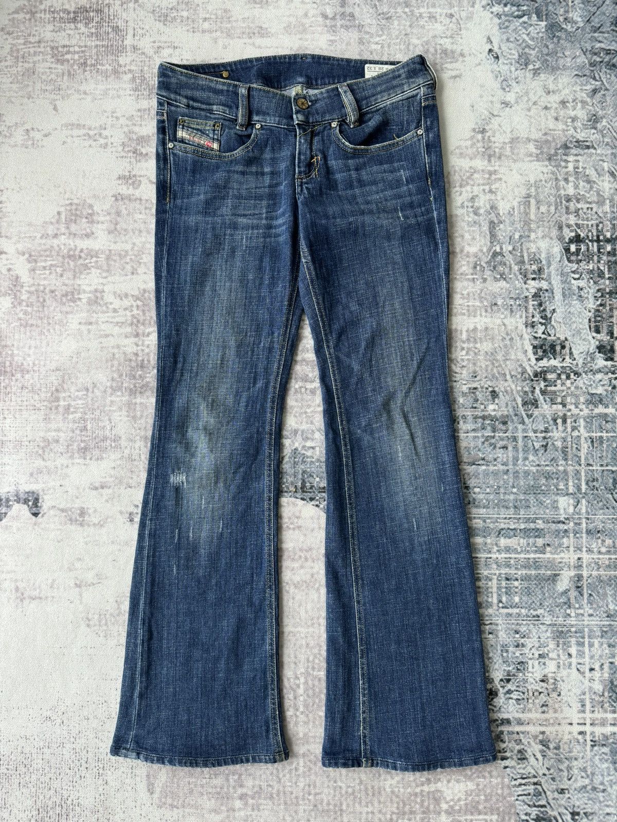 Diesel Vintage Diesel Super Flared Denim / Tornado Goa Mart Size US 31 - 2 Thumbnail