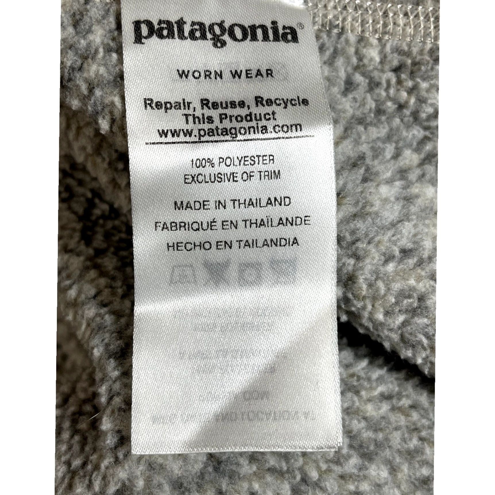 Patagonia VINTAGE Patagonia Women's Better Sweater 1/4-Zip Gray Size S Size S / US 4 / IT 40 - 6 Thumbnail
