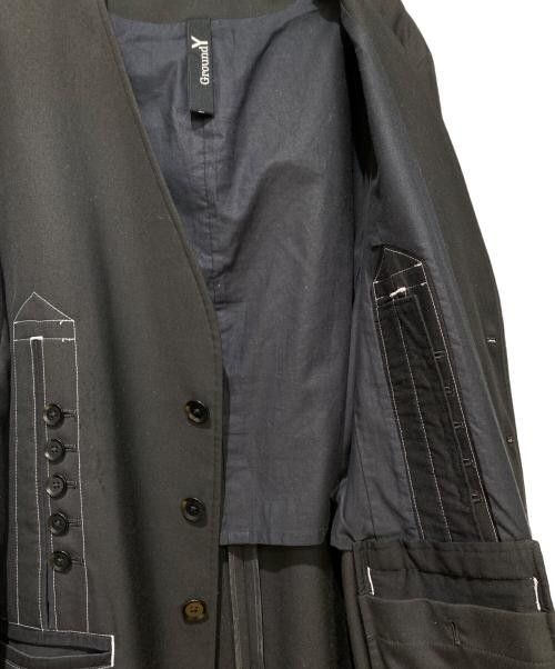 Yohji Yamamoto yohji yamamoto GROUND Y/Stitched Design Long Jacket Size US L / EU 52-54 / 3 - 7 Thumbnail