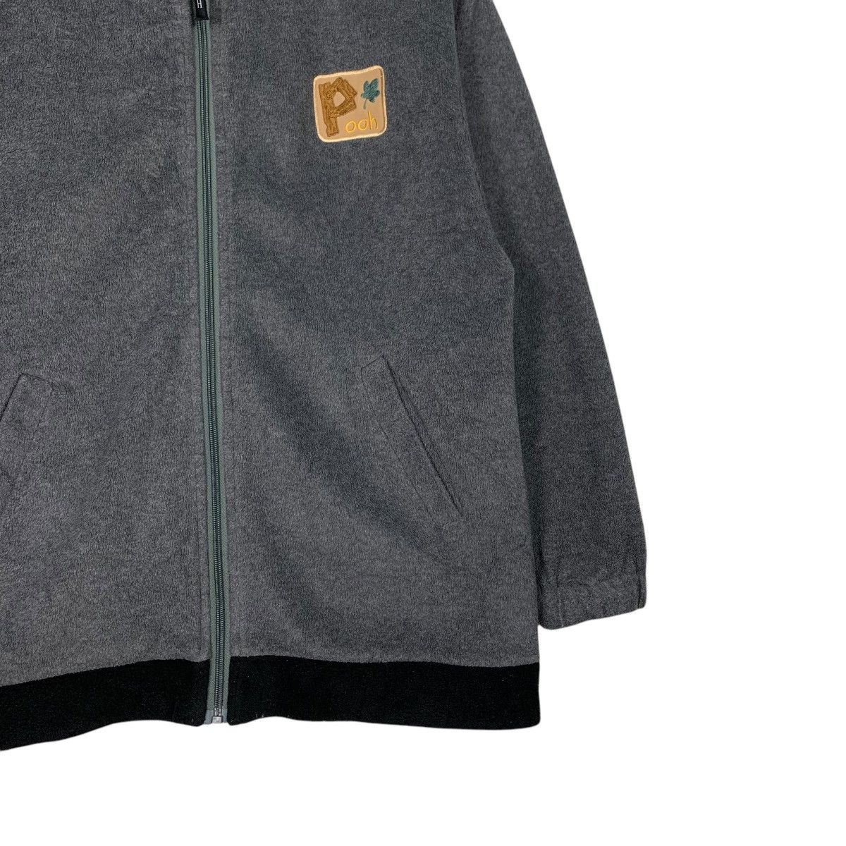 Cartoon Network Y2K Vintage POOH Fleece Bomber Jacket #2341-C105 Size US S / EU 44-46 / 1 - 6 Thumbnail