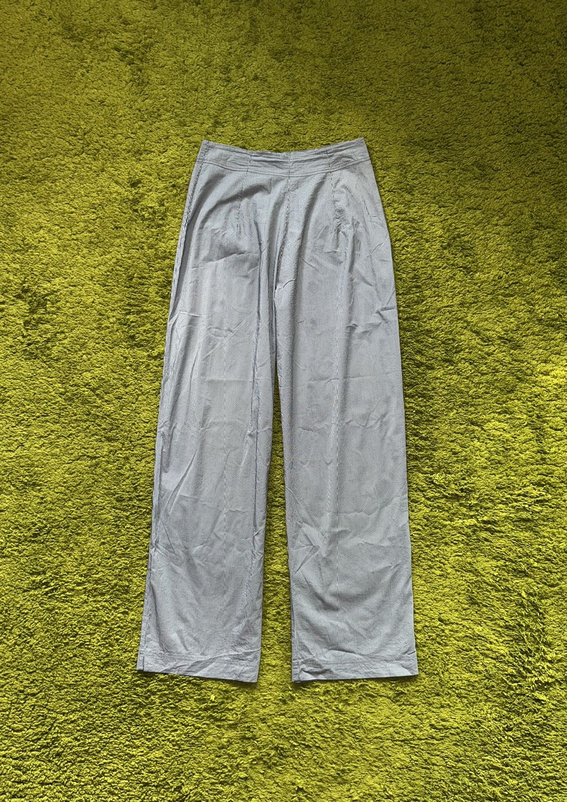 Rundholz Rundholz avant garde striped wide leg pants Size 30" / US 8 / IT 44 - 1 Thumbnail
