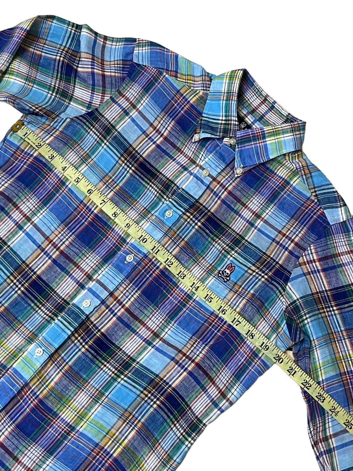 NICE💥💥PSYCHO BUNNY by ROBERT GODLEY BUTTON UPS SHIRT