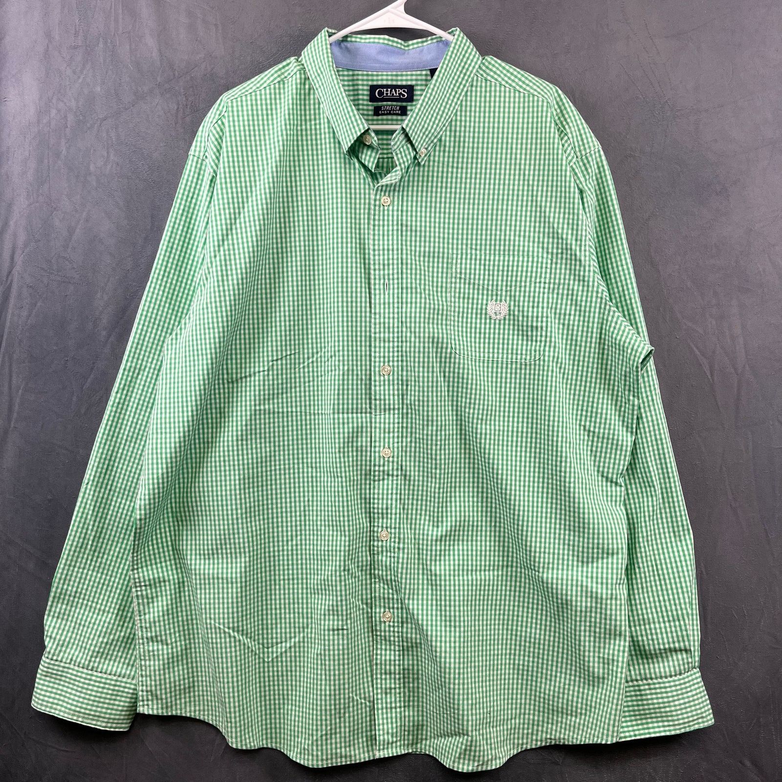 Chaps XXL Chaps Ralph Lauren Plaid Shirt Stretch Long S;eeve Size US XXL / EU 58 / 5 - 1 Thumbnail