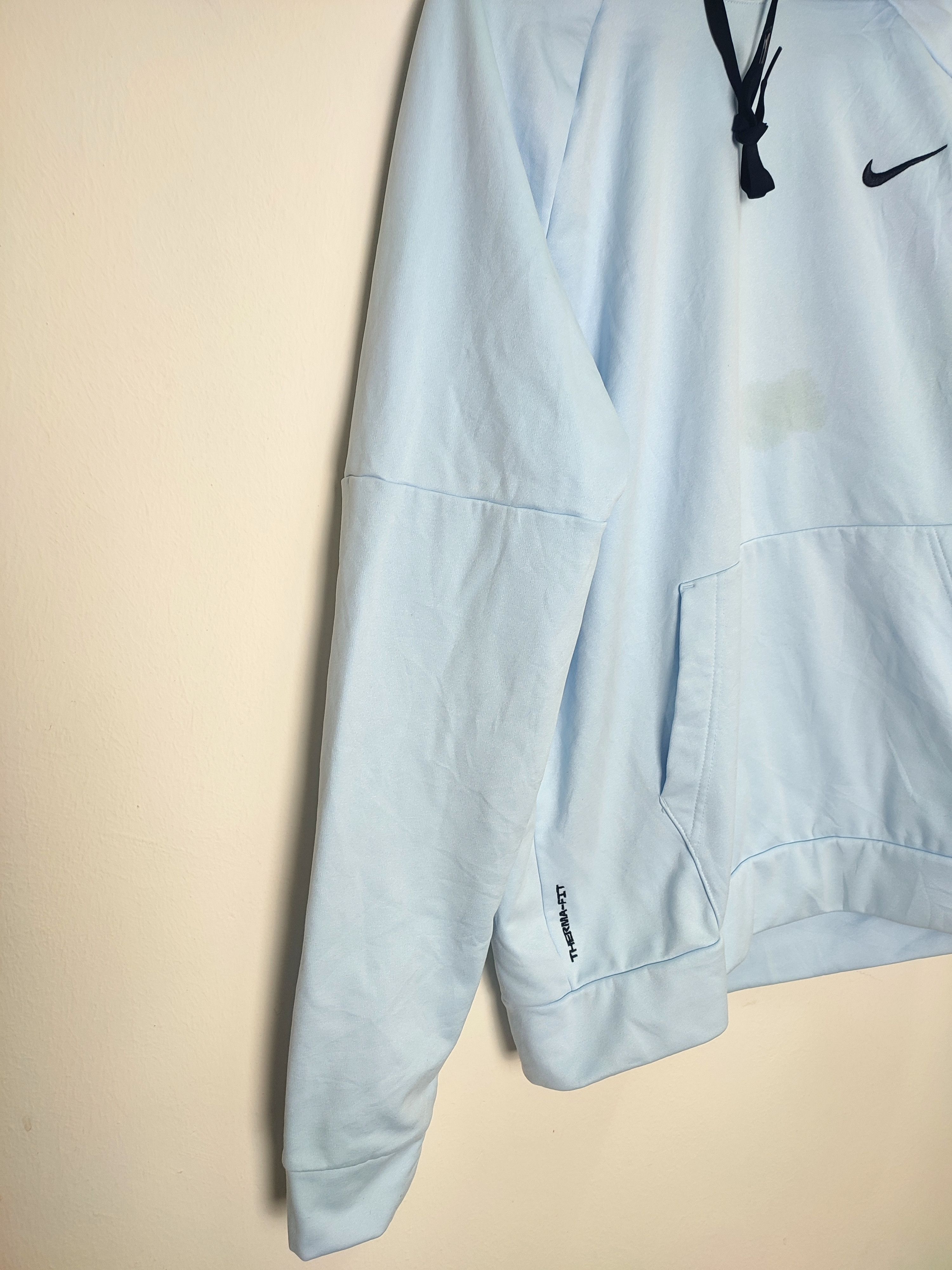 Nike Nike Therma-FIT Hoodies Light Blue Size US L / EU 52-54 / 3 - 4 Thumbnail