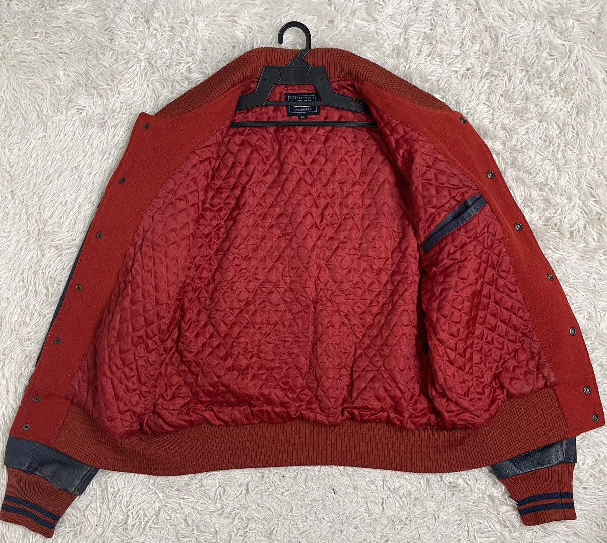 Von Dutch Von Dutch Lambskin/wool Varsity Jacket embroidery Size US XL / EU 56 / 4 - 3 Thumbnail