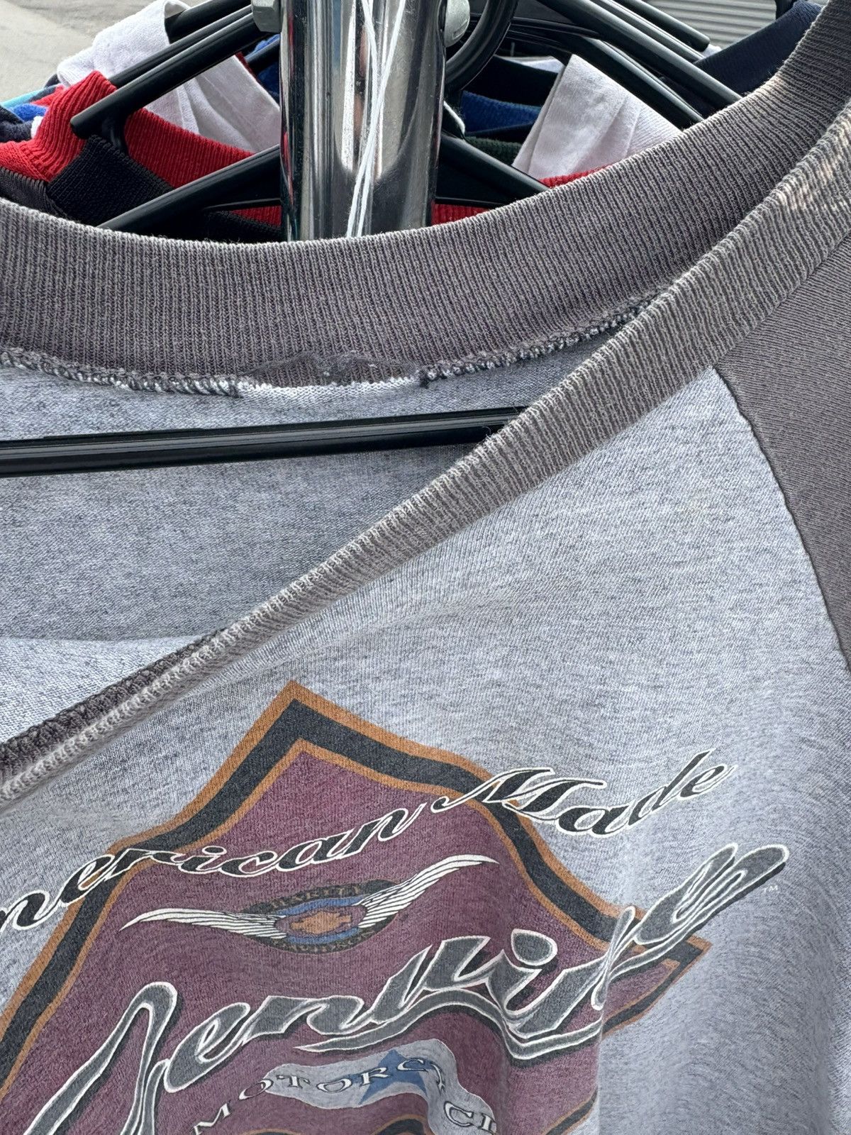 Vintage 1995 Harley Davidson Meredith NH Long Sleeve Shirt Size US XXL / EU 58 / 5 - 5 Thumbnail