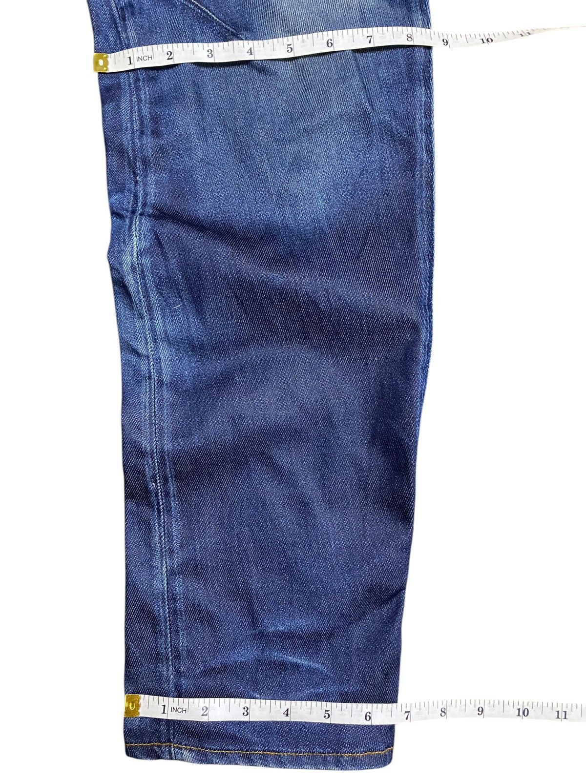 G-Star Vintage Japanese Brands Raw Twist Leg Distressed Slim Jeans Size US 33 - 15 Thumbnail