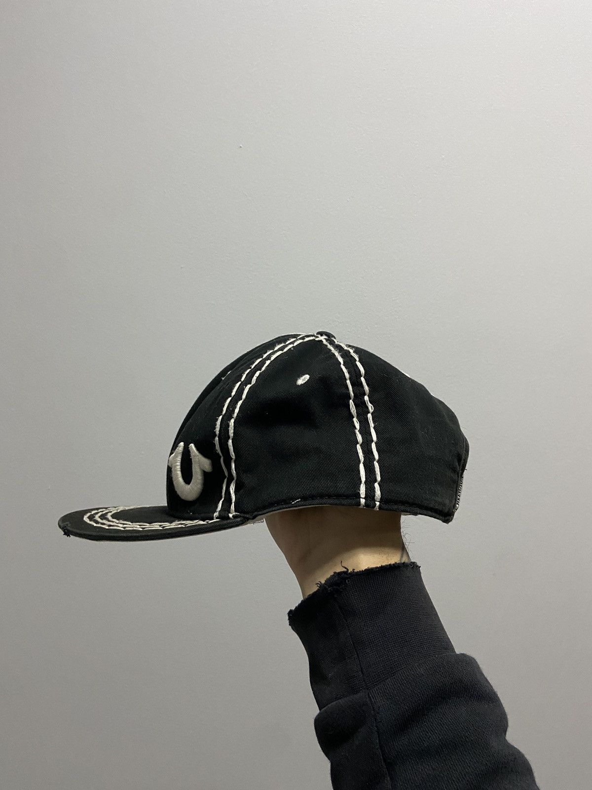 True Religion × Vintage True Religion Cap Vintage Big Logo Skate Sk8 Y2K Size ONE SIZE - 6 Thumbnail