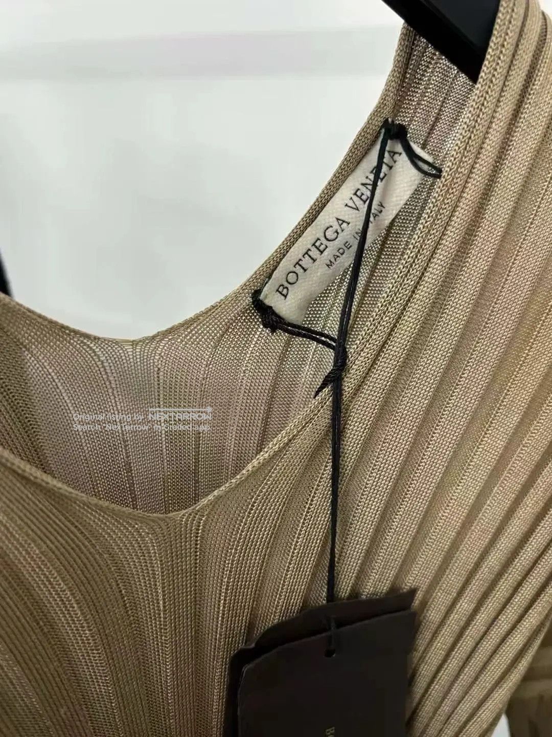 Bottega Veneta BV Silk Knit Top 100% Mulberry Silk Size 42 New Size M / US 6-8 / IT 42-44 - 2 Thumbnail