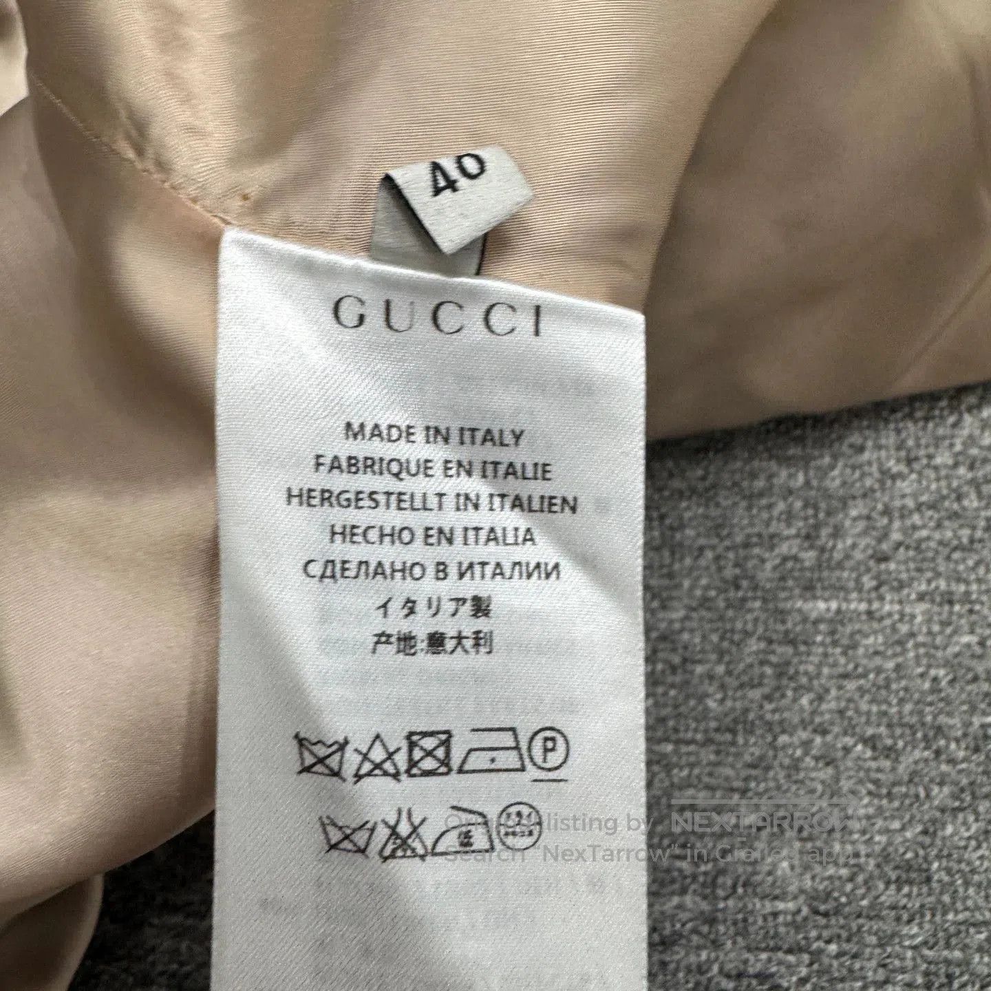 Gucci Black Long Button-Front Coat Size S. Size US S / EU 44-46 / 1 - 3 Thumbnail