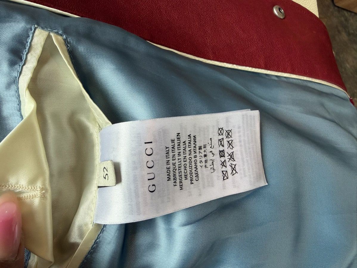 Gucci Gucci Blind For Love Leather Jacket Size US L / EU 52-54 / 3 - 5 Thumbnail