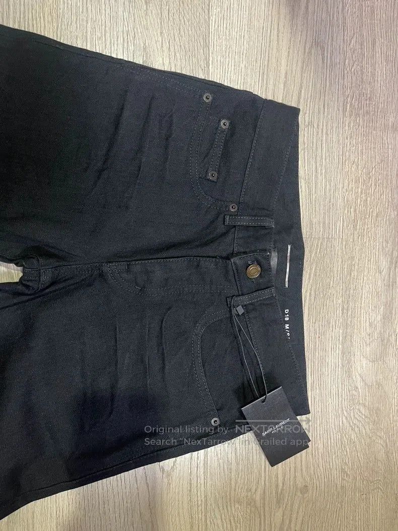 Saint Laurent Paris Saint Laurent D18 Slim Fit Jeans. Size US 27 - 3 Thumbnail