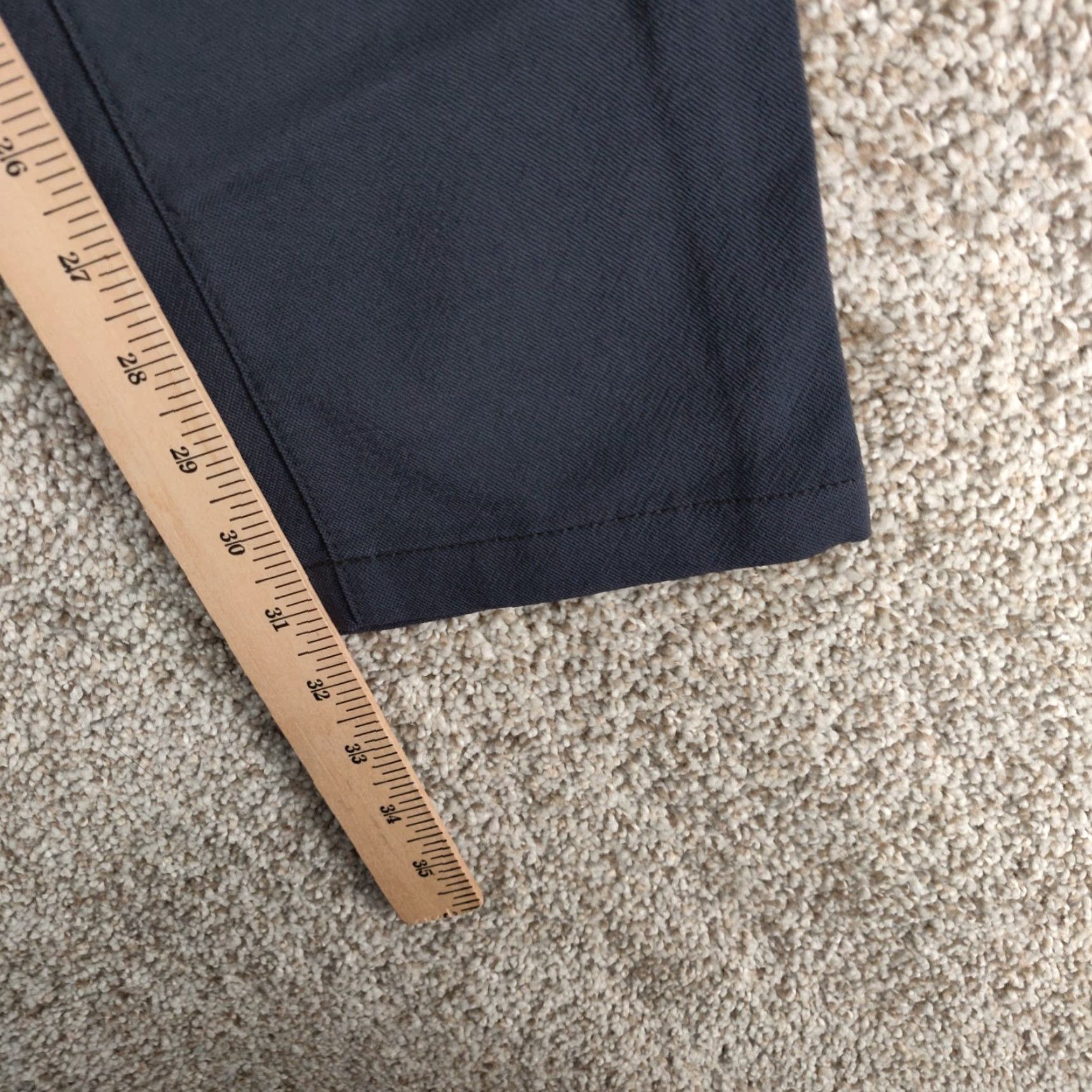 Outlier OUTLIER Pants Slim Mens 30 Workwear Canvas Water Resistant 5-Pocket Straight Rise Mid Gray Size US 30 / EU 46 - 5 Thumbnail