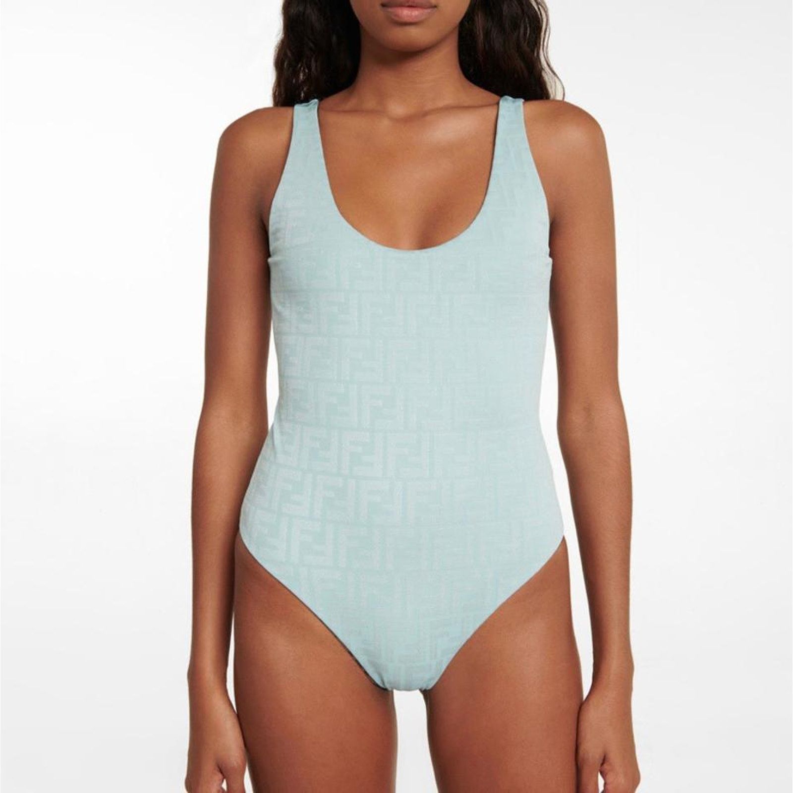 Fendi FF logo reversible swimsuit bodysuit 40 Size S / US 4 / IT 40 - 2 Thumbnail