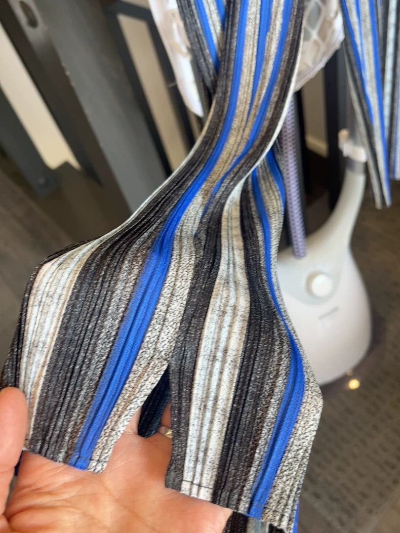 Issey Miyake issey miyake size:3 Qingshan limited edition striped pleat Size 42" / US 20 - 7 Thumbnail