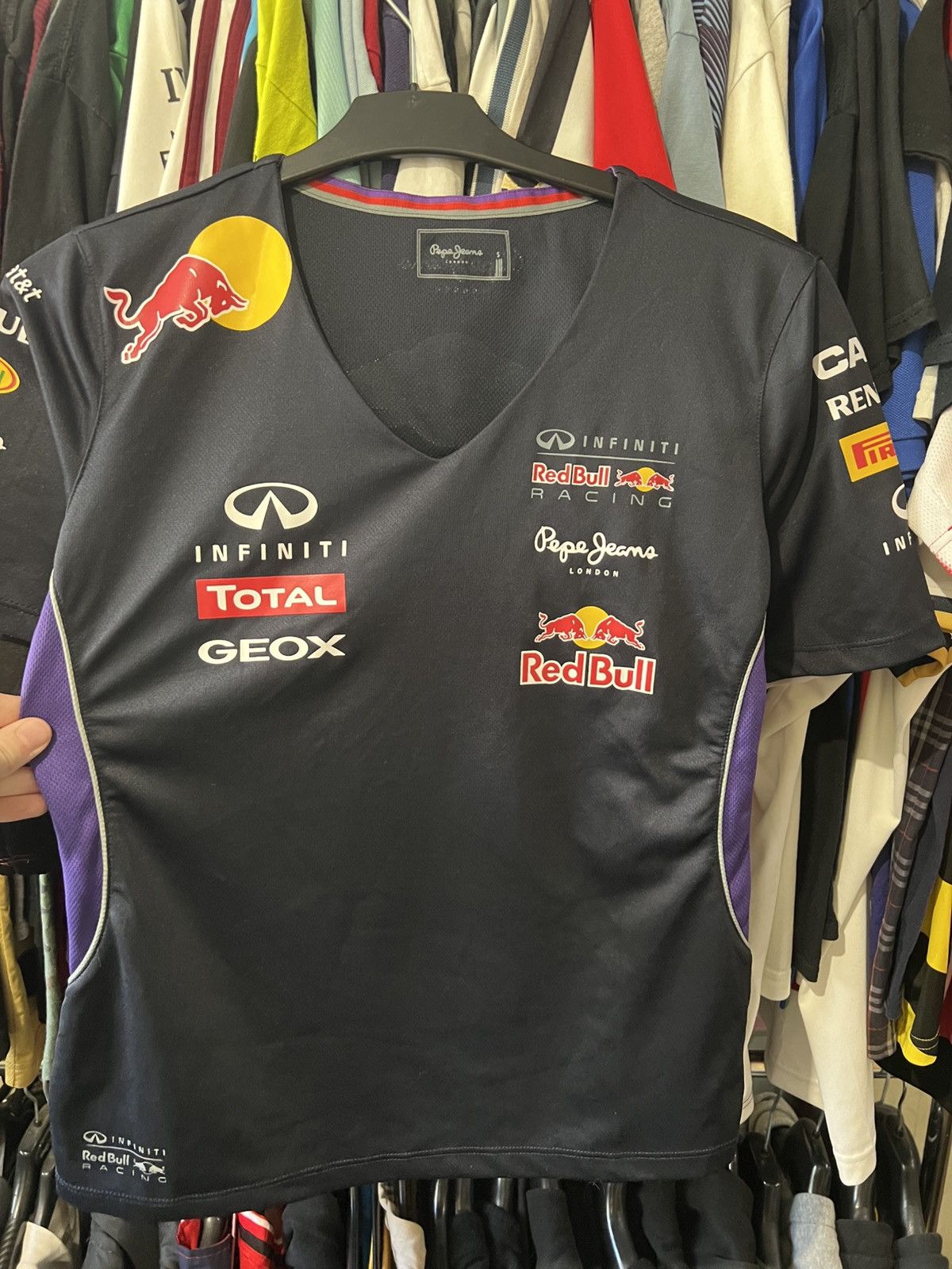 Pepe Jeans VINTAGE PEPE JEANS FORMULA ONE INFINITI RED BULL RACING TEE Size US S / EU 44-46 / 1 - 4 Thumbnail