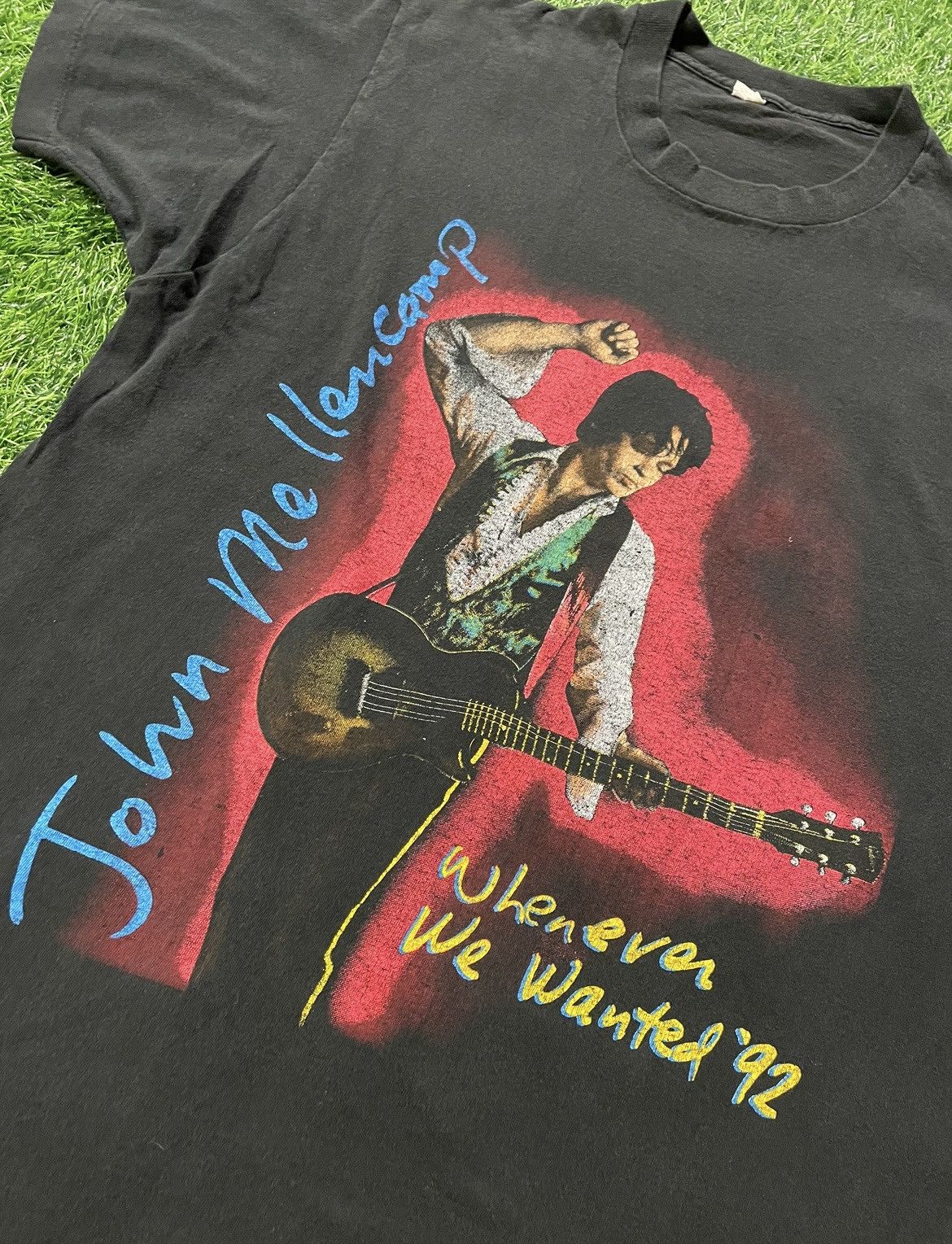 Vintage Vintage John Mellencamp 1992 Whenever We Wanted Tee Size XL Size US XL / EU 56 / 4 - 3 Thumbnail