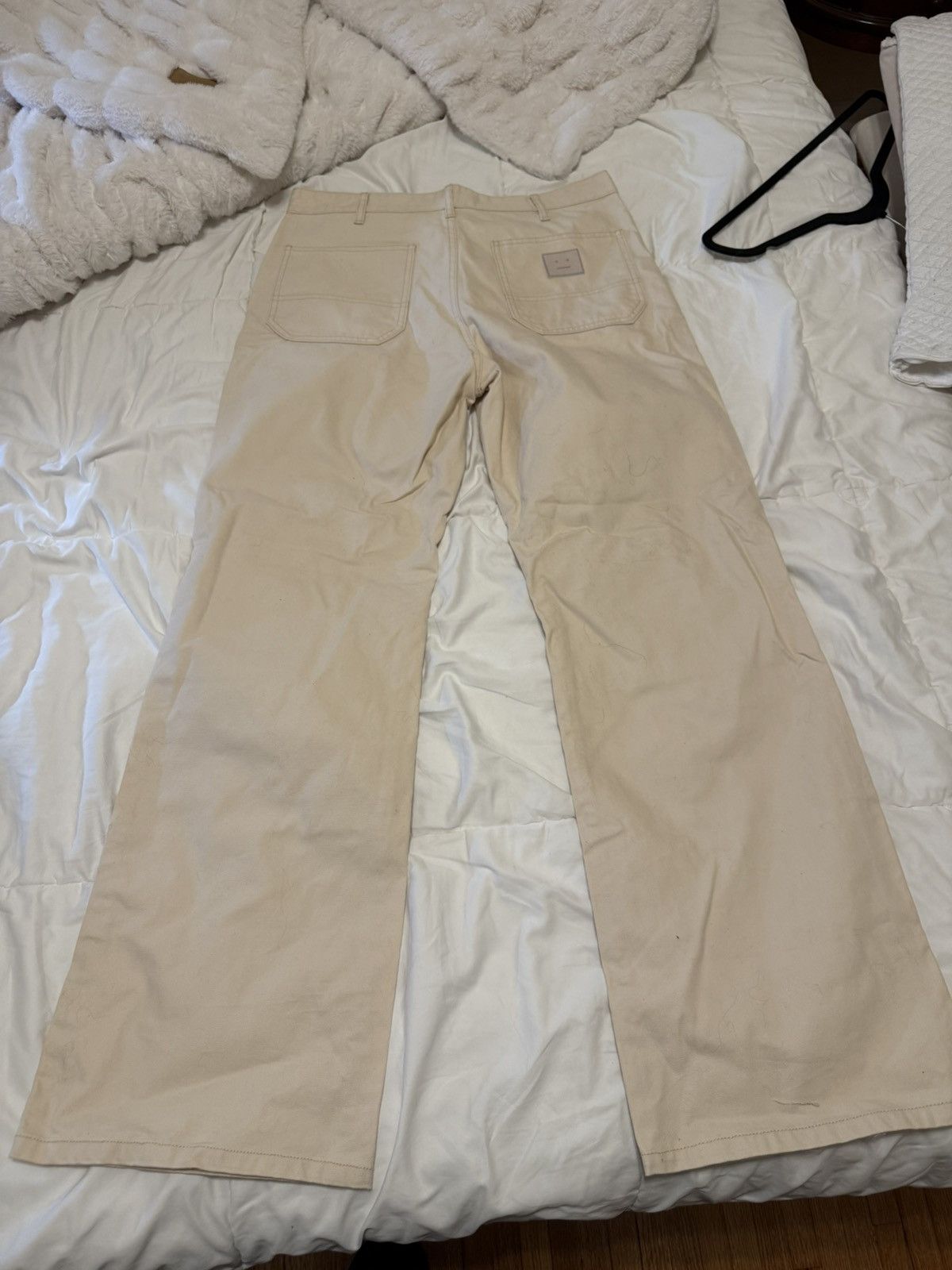 Acne Studios Acne Studios Paneled Cotton Canvas Trousers Size US 32 / EU 48 - 9 Thumbnail