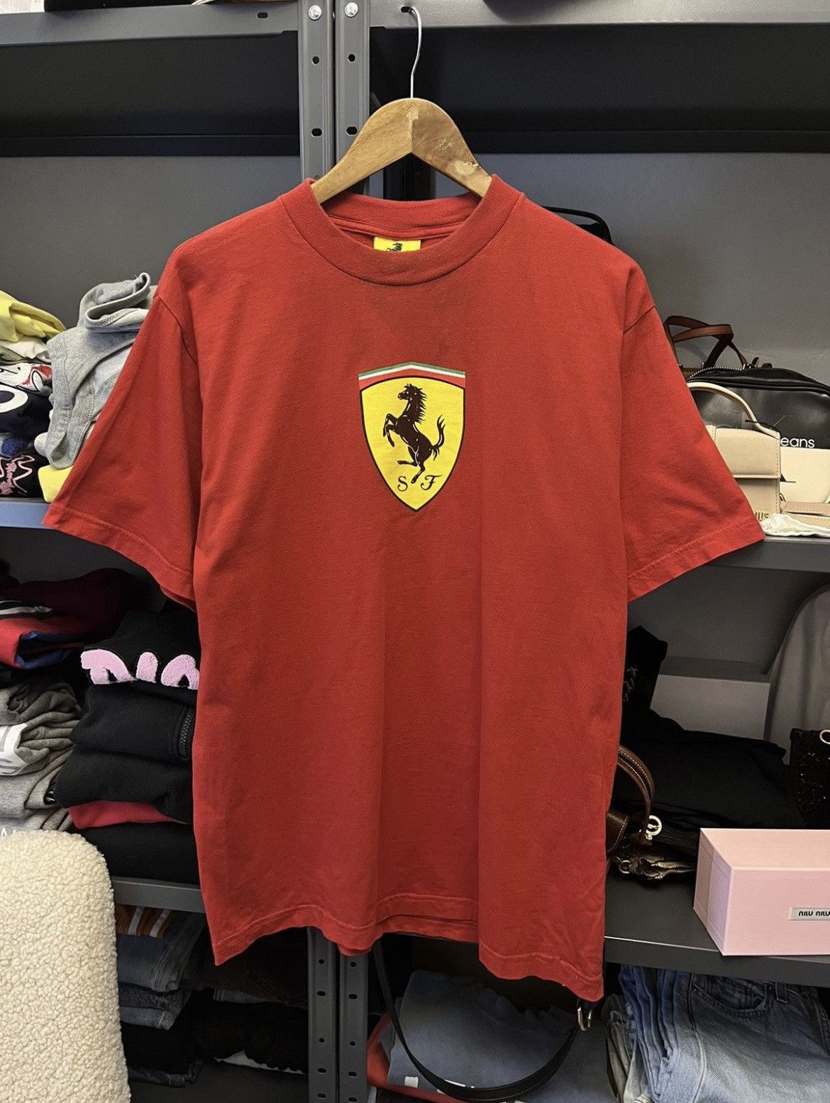 Ferrari Vintage 90’s Ferrari Racing T-shirt Size US M / EU 48-50 / 2 - 1 Thumbnail