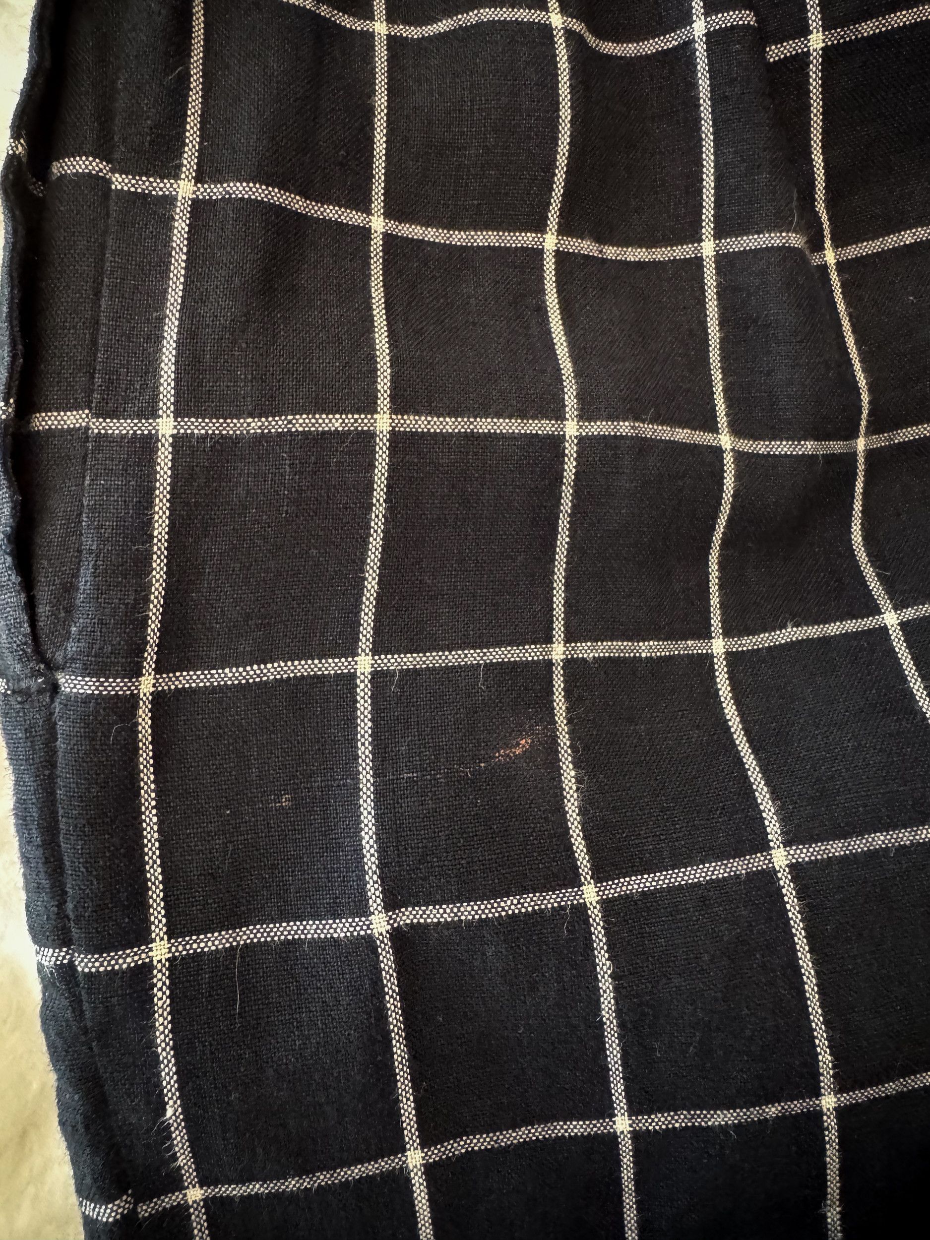 Evan Kinori Elastic Pant (Irish Linen Windowpane) Size US 32 / EU 48 - 4 Thumbnail