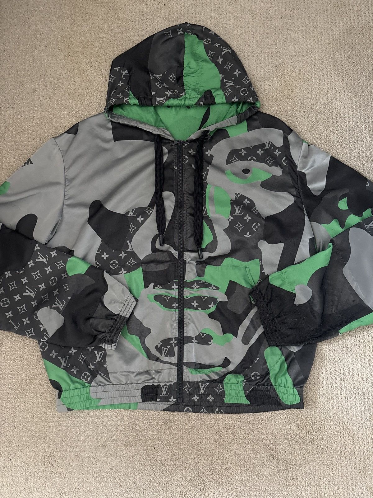 Camouflage Hoodie Adidas 新品 Adidas Jeremy Scott 22SS RALLY HOODY