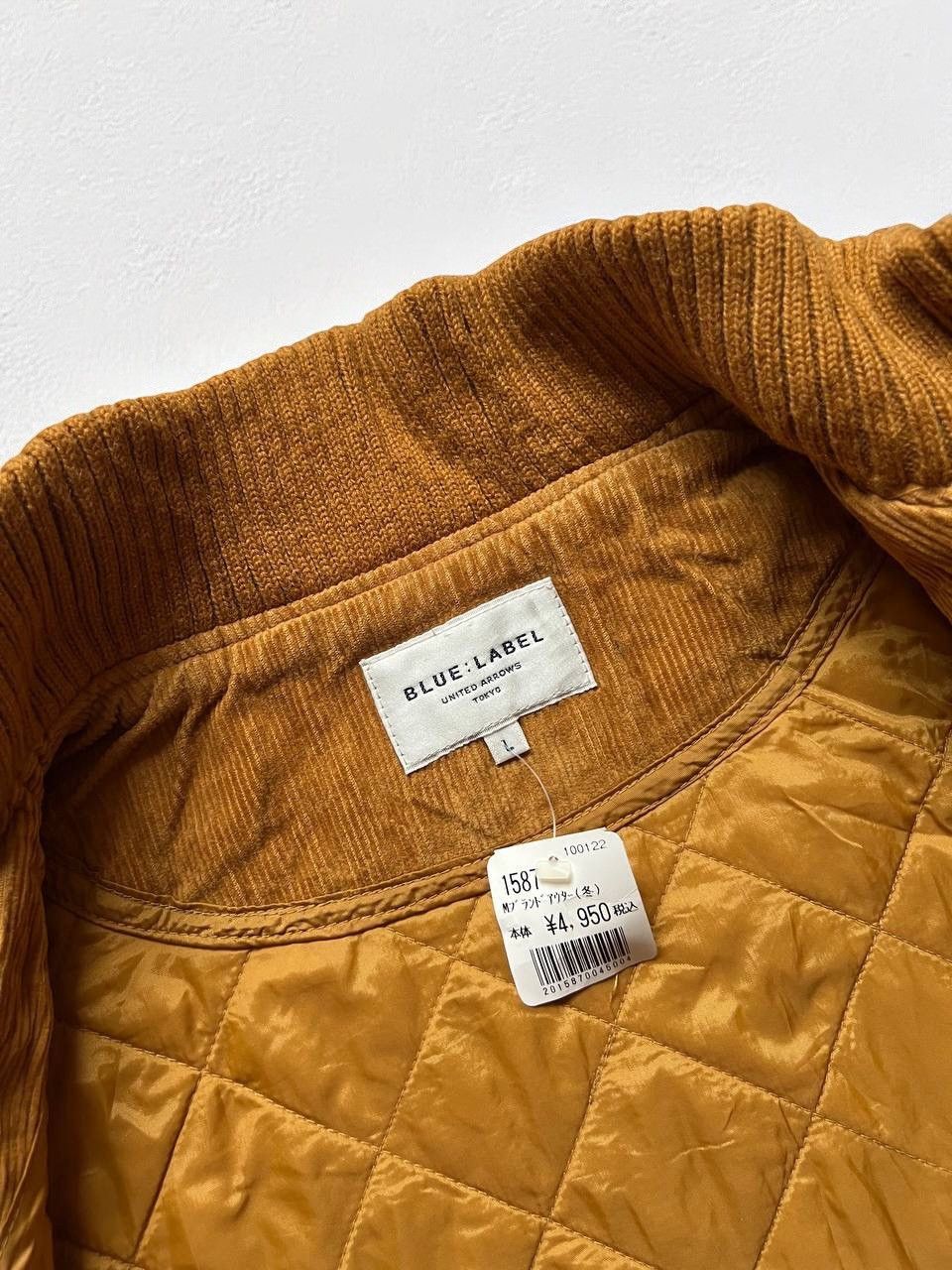 Japanese Brand BLUE BLUE LABEL CORDUROY JACKET JAPAN DESIGNER WORK BOMBER Size US M / EU 48-50 / 2 - 3 Thumbnail