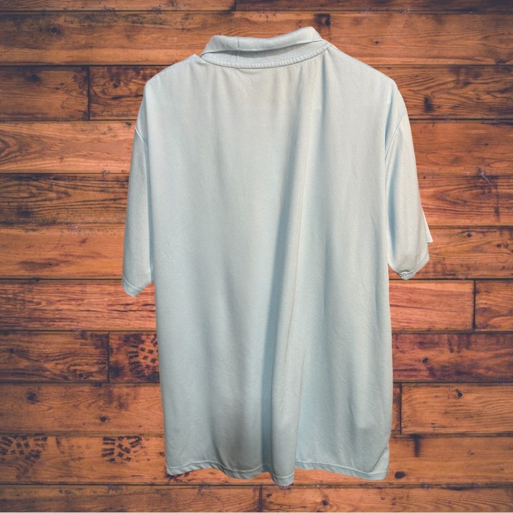 Other 3X Baby Blue Half Button Polo Shirt Size US XXL / EU 58 / 5 - 2 Thumbnail