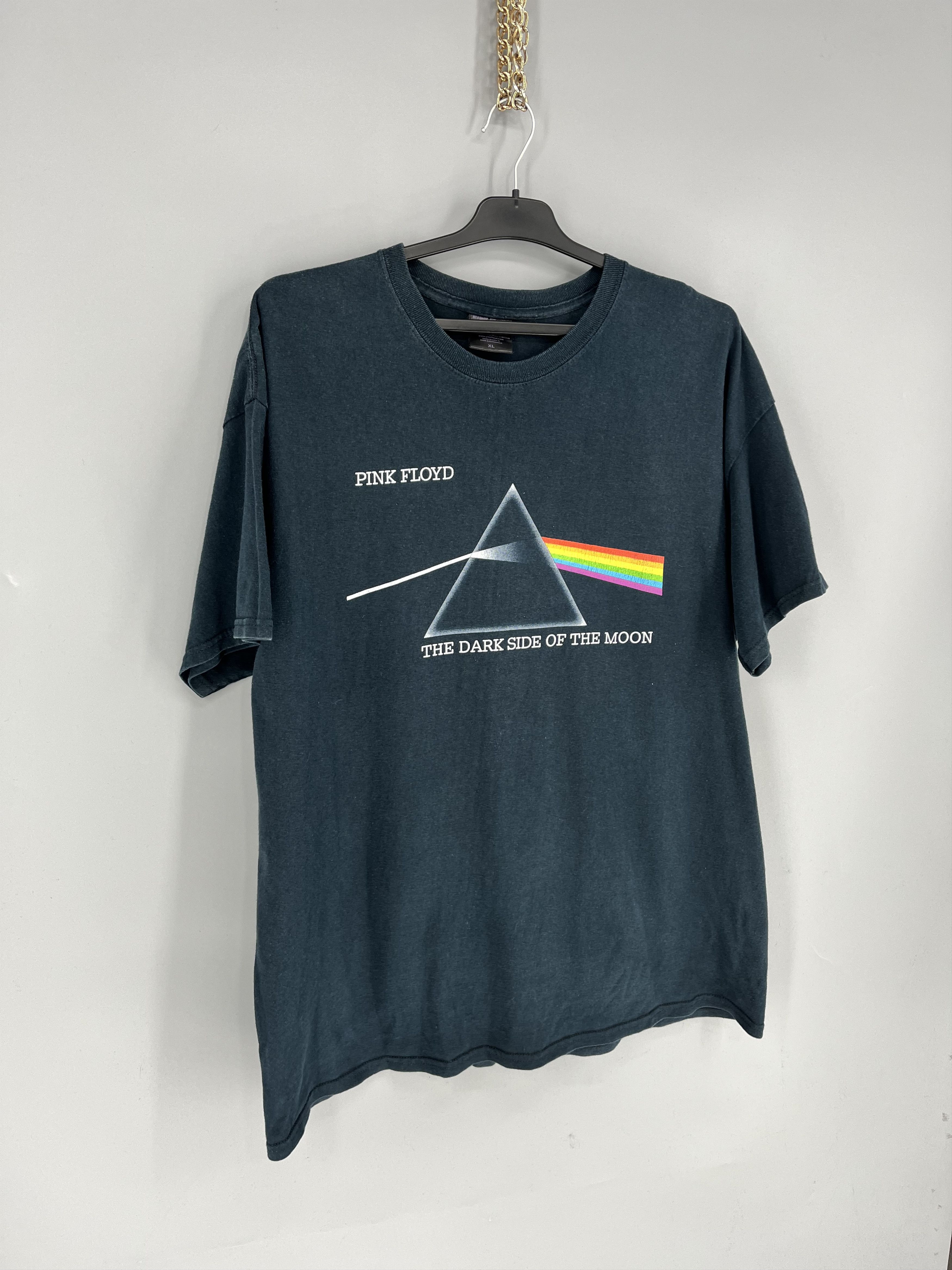 Band Tees VINTAGE Y2k Pink Floyd The Dark Side The Moon Size US XL / EU 56 / 4 - 2 Thumbnail