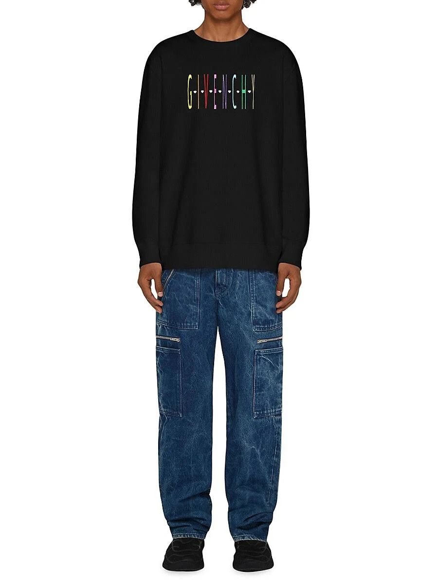 Givenchy o1srvl11e0624 Sweatshirt in Black Size US S / EU 44-46 / 1 - 2 Thumbnail