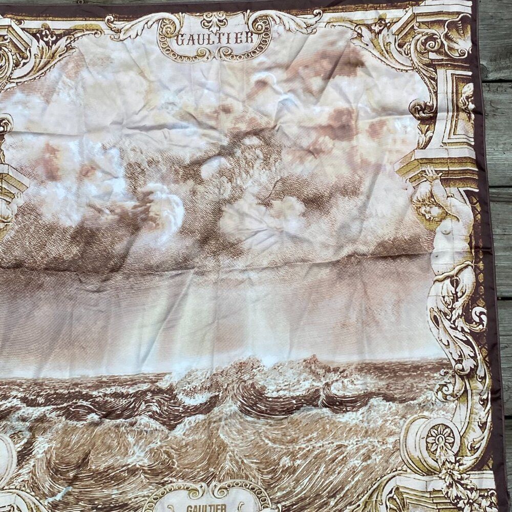 Jean Paul Gaultier Vintage Jean Paul Gaultier Foulard Divine Renaissance Scarf Size ONE SIZE - 3 Thumbnail