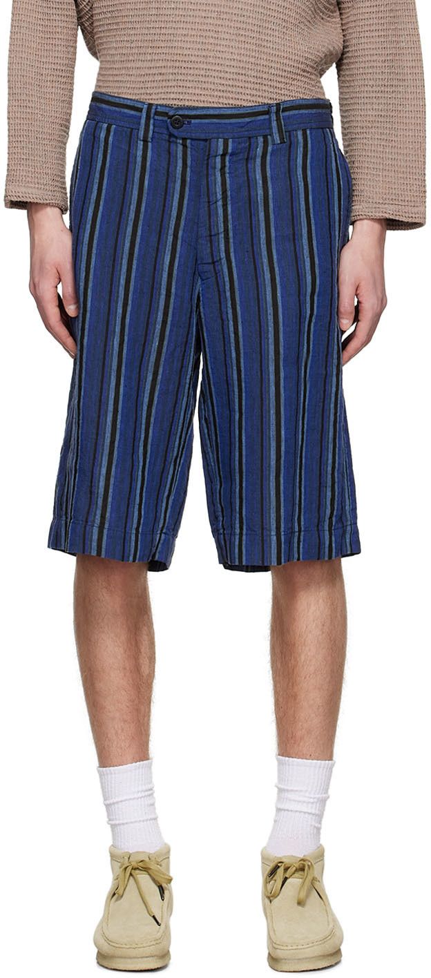 Ts(S) Ts(s) Striped Linen Shorts Size US 32 / EU 48 - 1 Preview