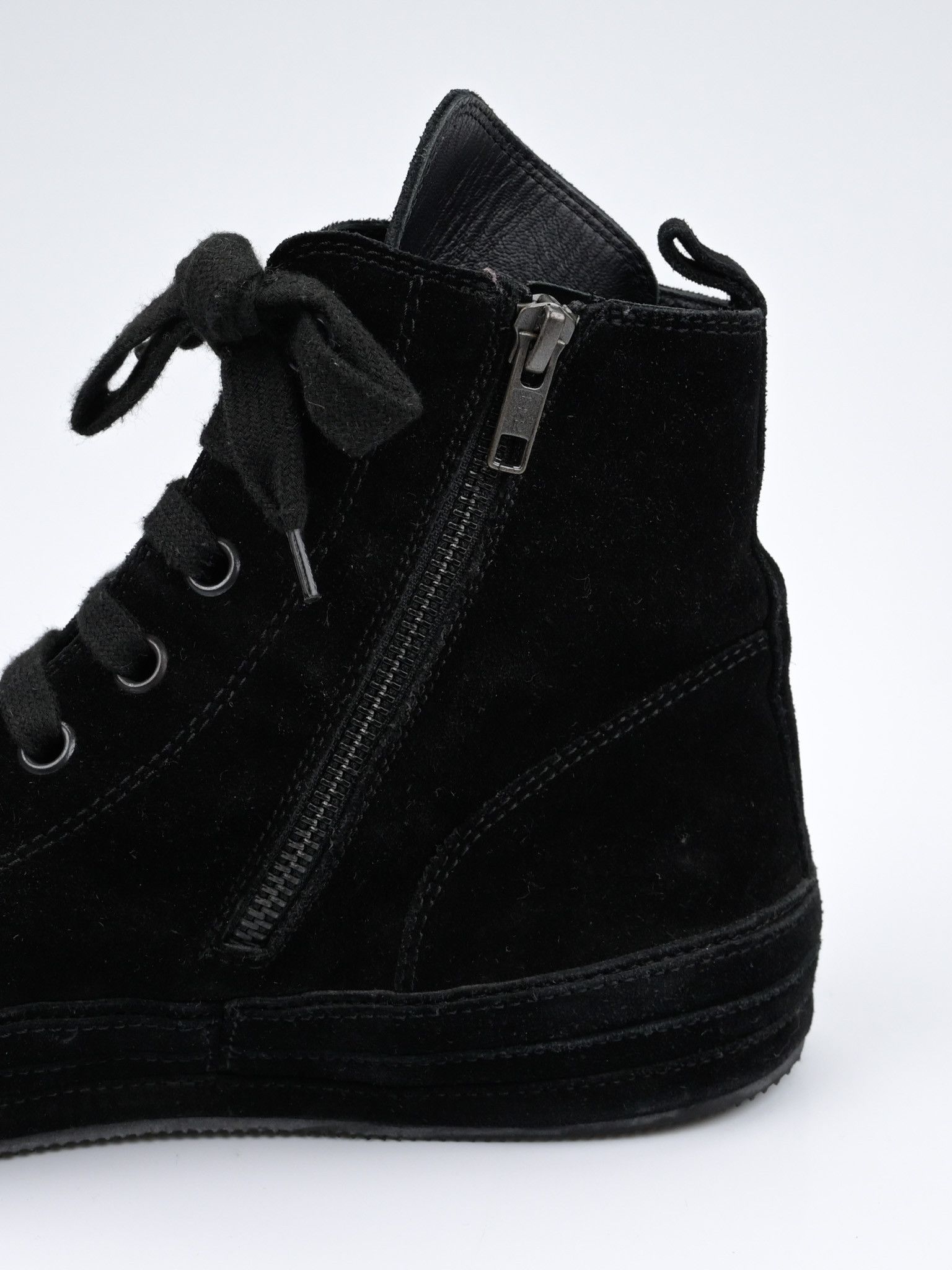 Ann Demeulemeester Orvo High-Top Suede Leather Sneakers Size US 9 / EU 42 - 15 Thumbnail