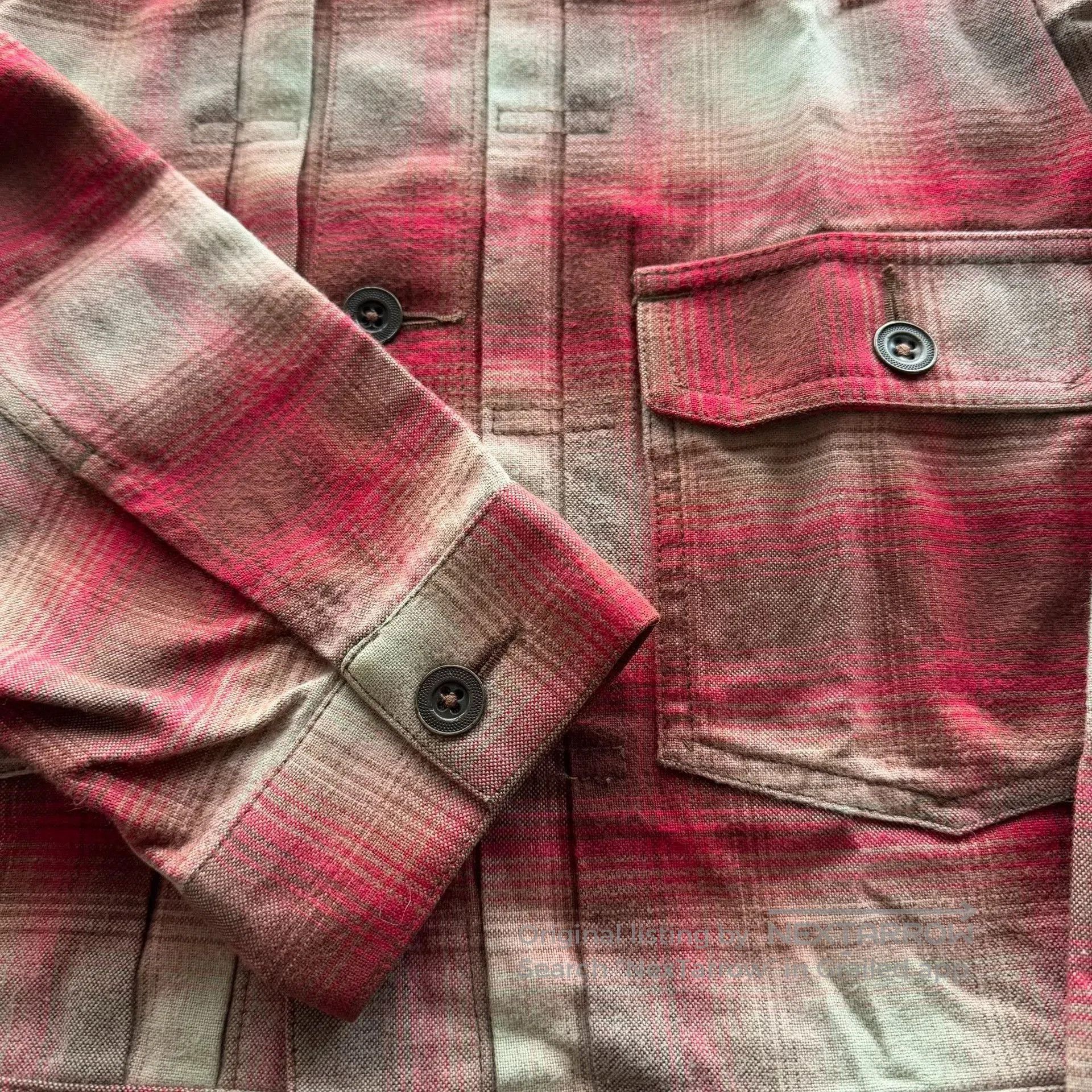 RRL Ralph Lauren RRL Ralph Lauren Double RL Red Plaid 507 Jacket. Size US S / EU 44-46 / 1 - 4 Thumbnail
